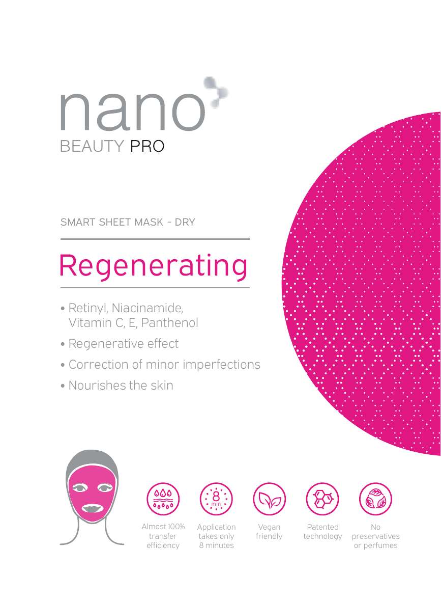 Nano Beauty Pro:  Regenerating Face Mask